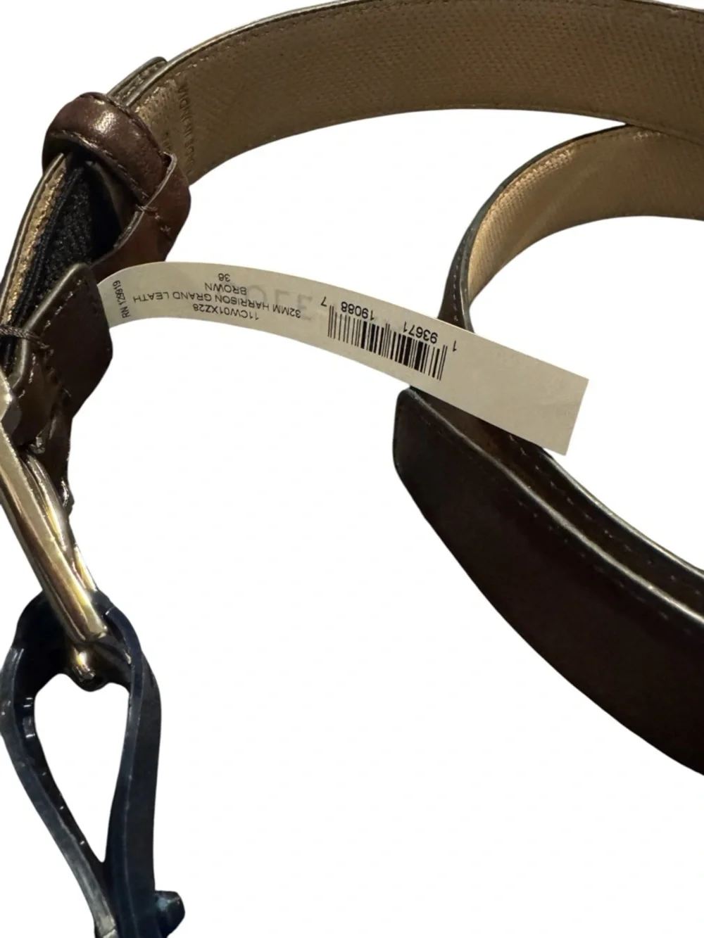 NWT Cole Haan Men’s Harrison Grand 32MM Leather‎ Belt Gift Fathers Day Classic